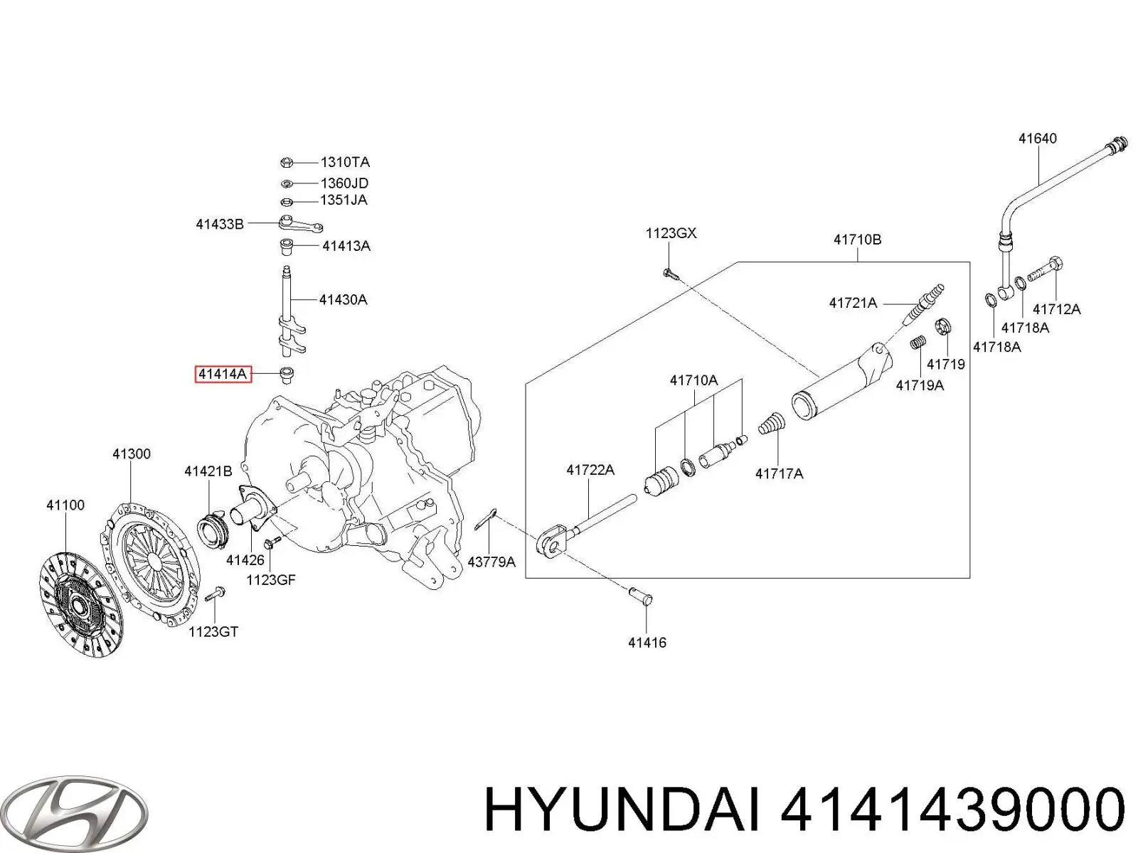 4141439000 Hyundai/Kia 