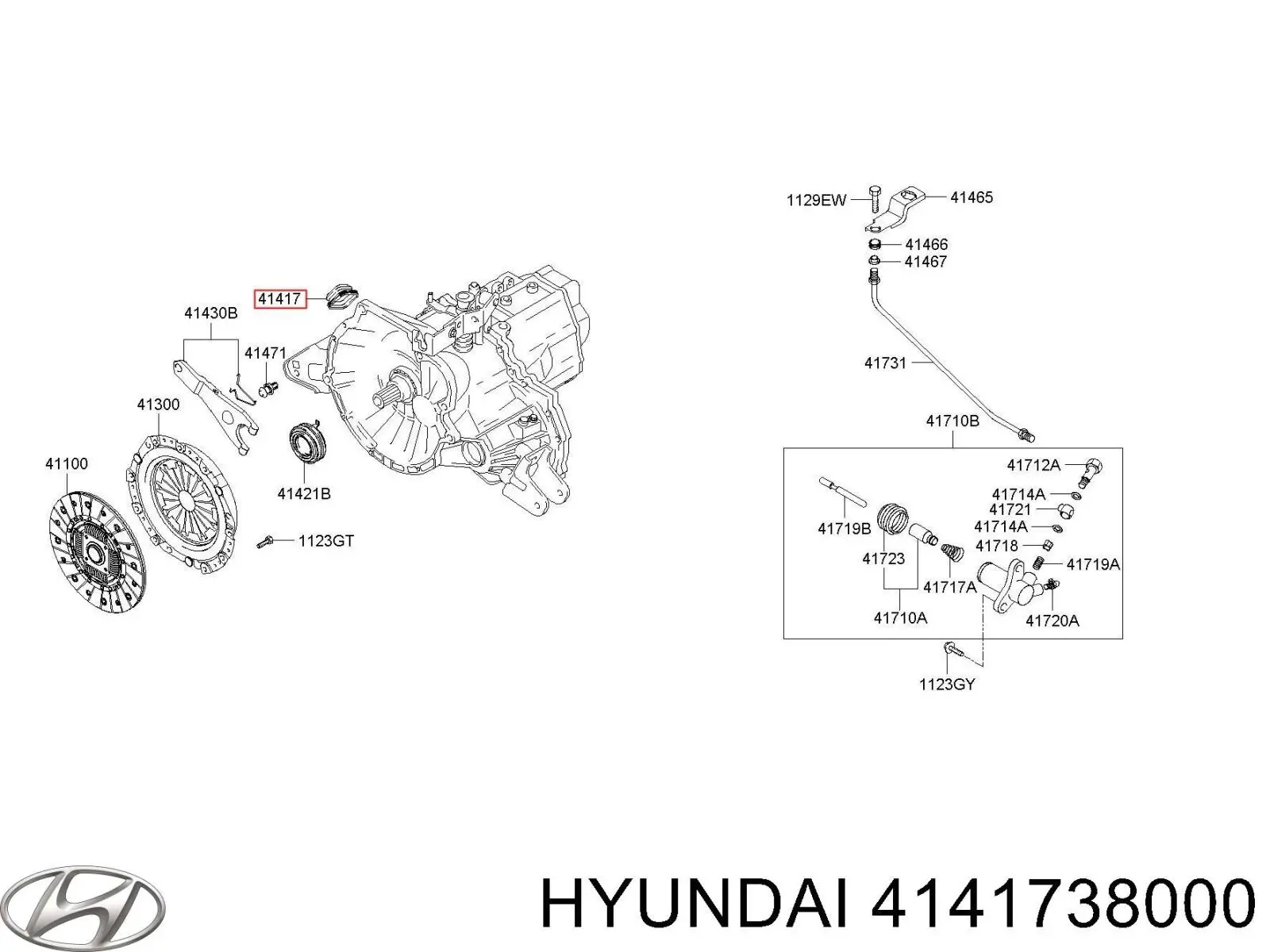4141738000 Hyundai/Kia 