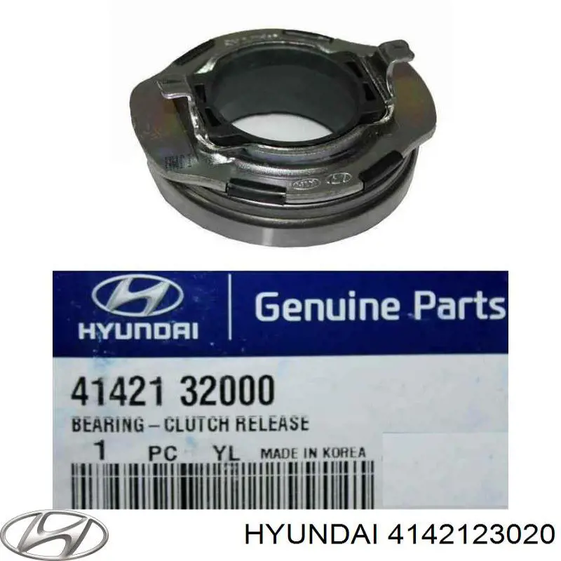 Подшипник сцепления выжимной Hyundai/Kia 4142123020