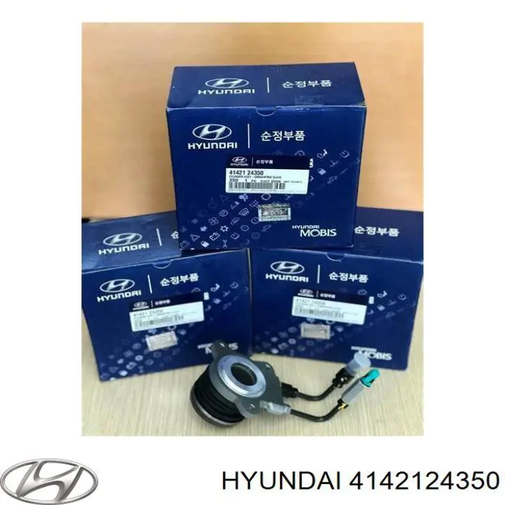 4142124350 Hyundai/Kia рабочий цилиндр сцепления в сборе с выжимным подшипником