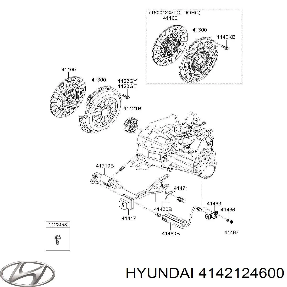  Hyundai/Kia 4142124600 цена, от 270.59 USD