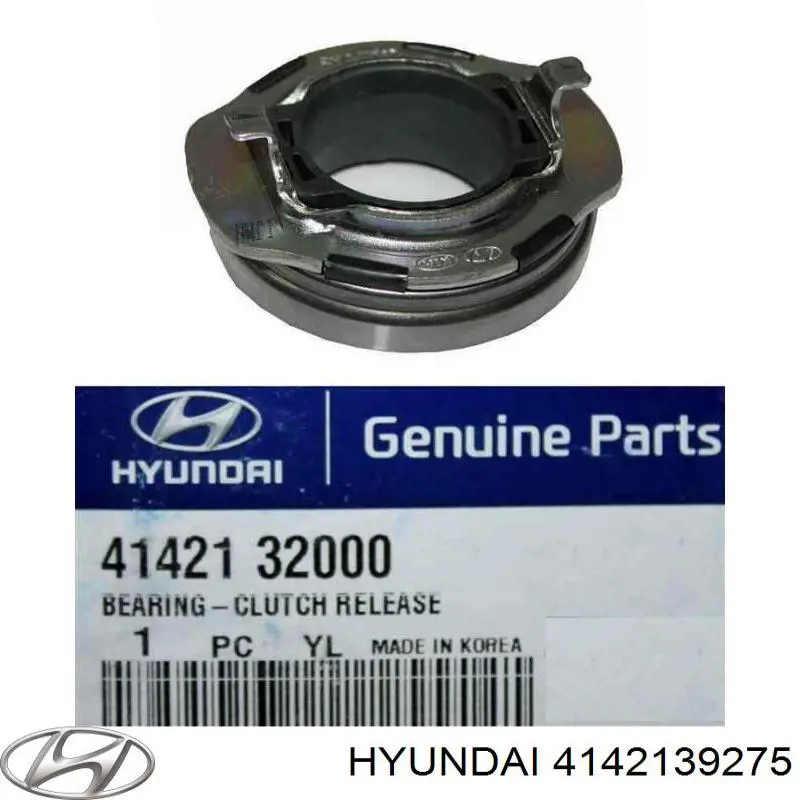 Rolamento de liberação de embraiagem 4142139275 Hyundai/Kia