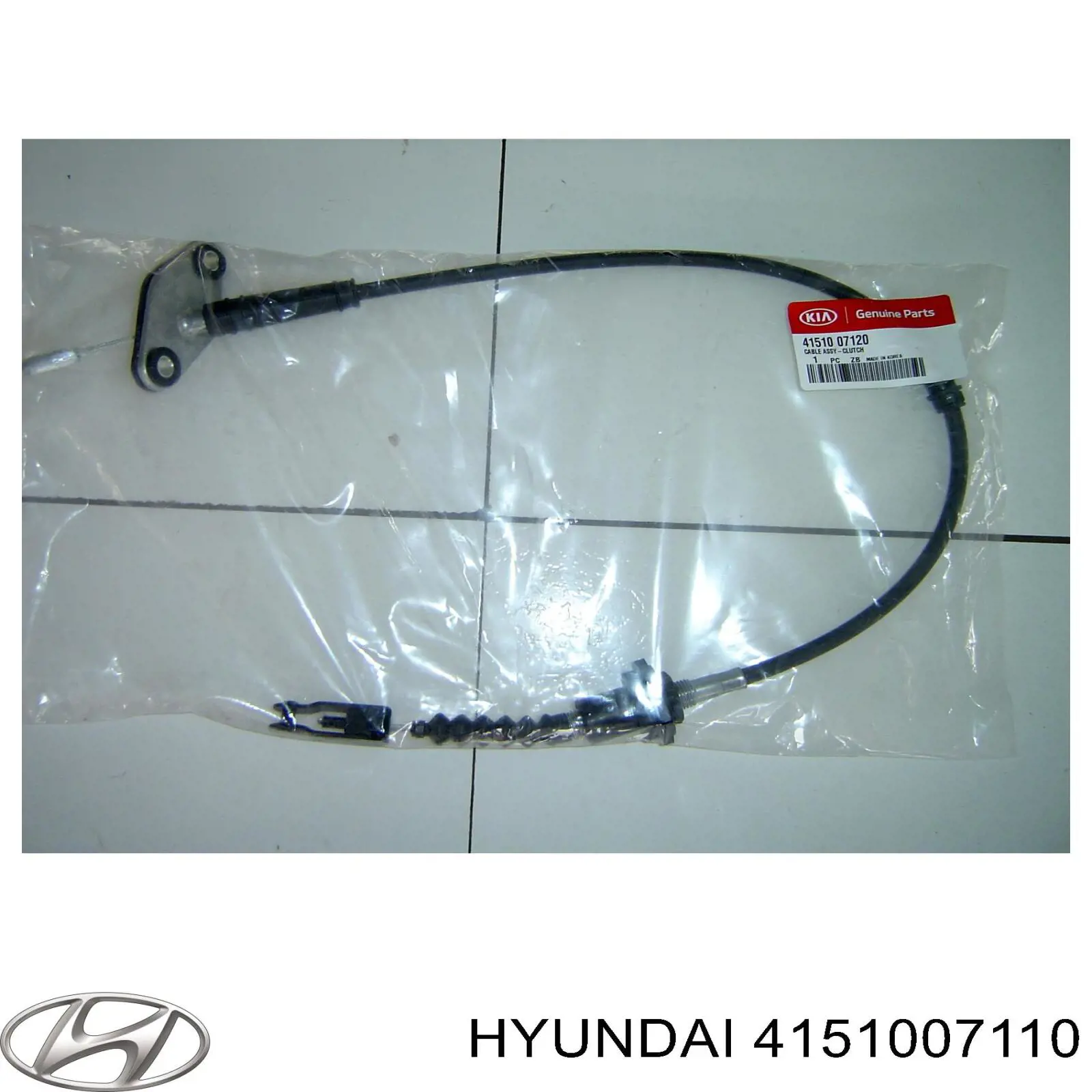 Трос сцепления 4151007110 Hyundai/Kia