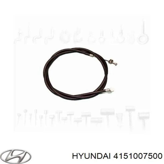 Трос сцепления 4151007500 Hyundai/Kia