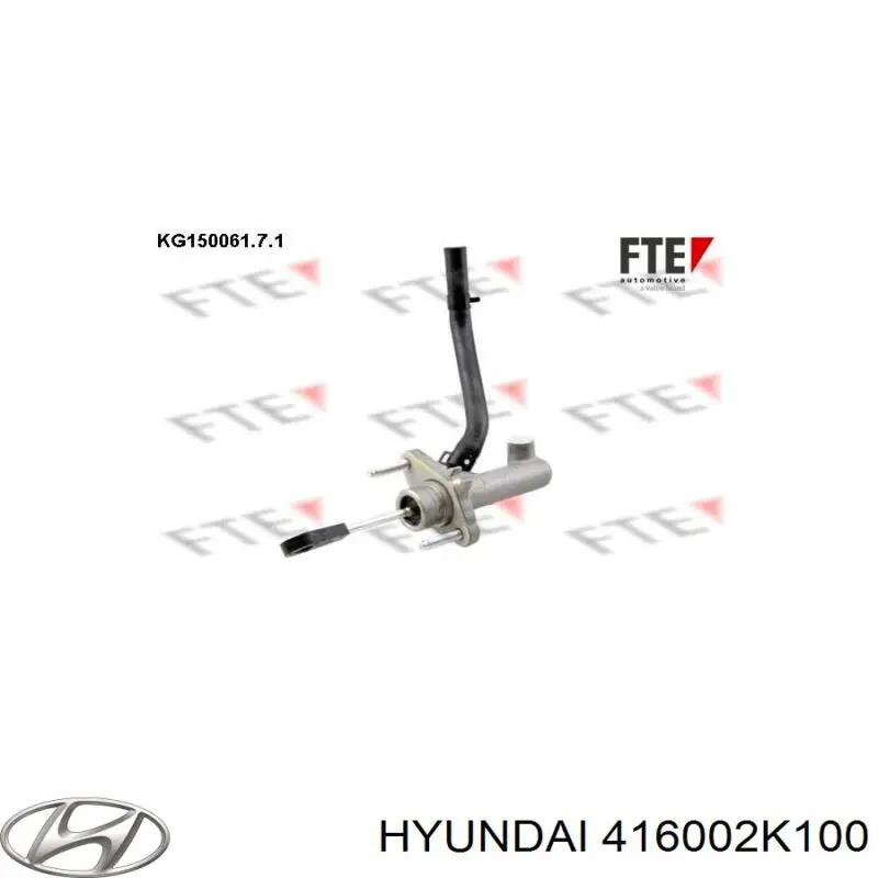 ГЦС Hyundai/Kia 416002K100 цена, от 27.37 USD
