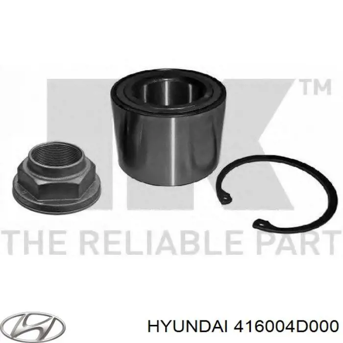 Купить 416004D000 Hyundai/Kia Главный цилиндр сцепления
