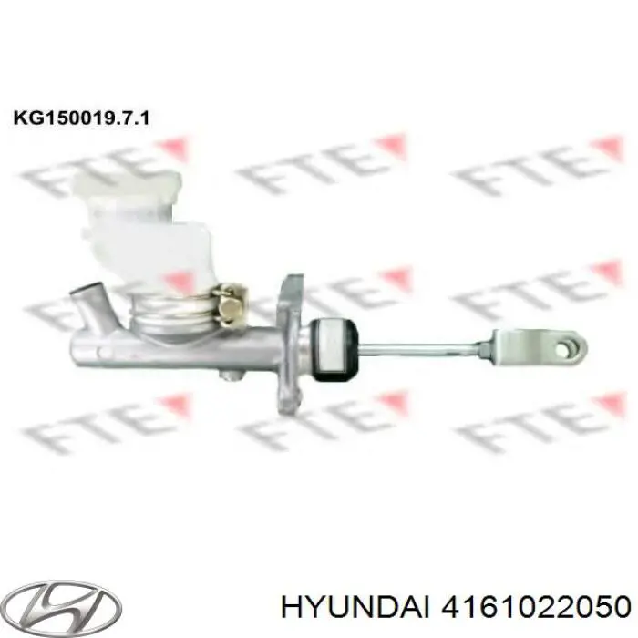 Купить 4161022050 Hyundai/Kia Главный цилиндр сцепления