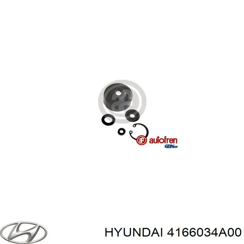 Ремкомплект главного цилиндра сцепления Hyundai/Kia 4166034A00 цена, от 117.16 USD