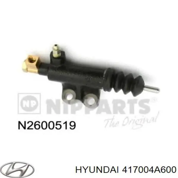 Купить 417004A600 Hyundai/Kia Рабочий цилиндр сцепления