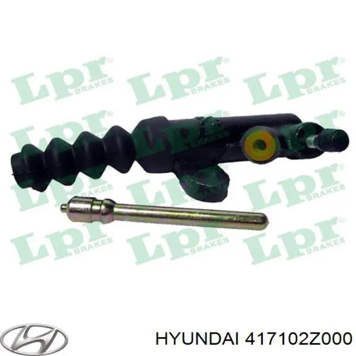 Рабочий цилиндр сцепления Hyundai/Kia 417102Z000 цена, от  USD