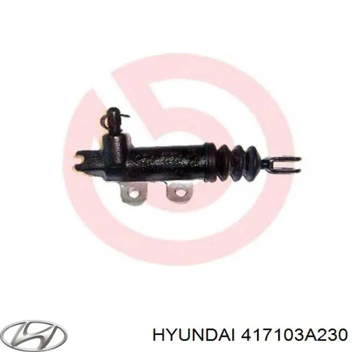 Купить 417103A230 Hyundai/Kia Рабочий цилиндр сцепления