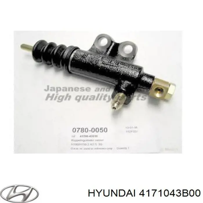 Ремкомплект рабочего цилиндра сцепления 4171043B00 Hyundai/Kia