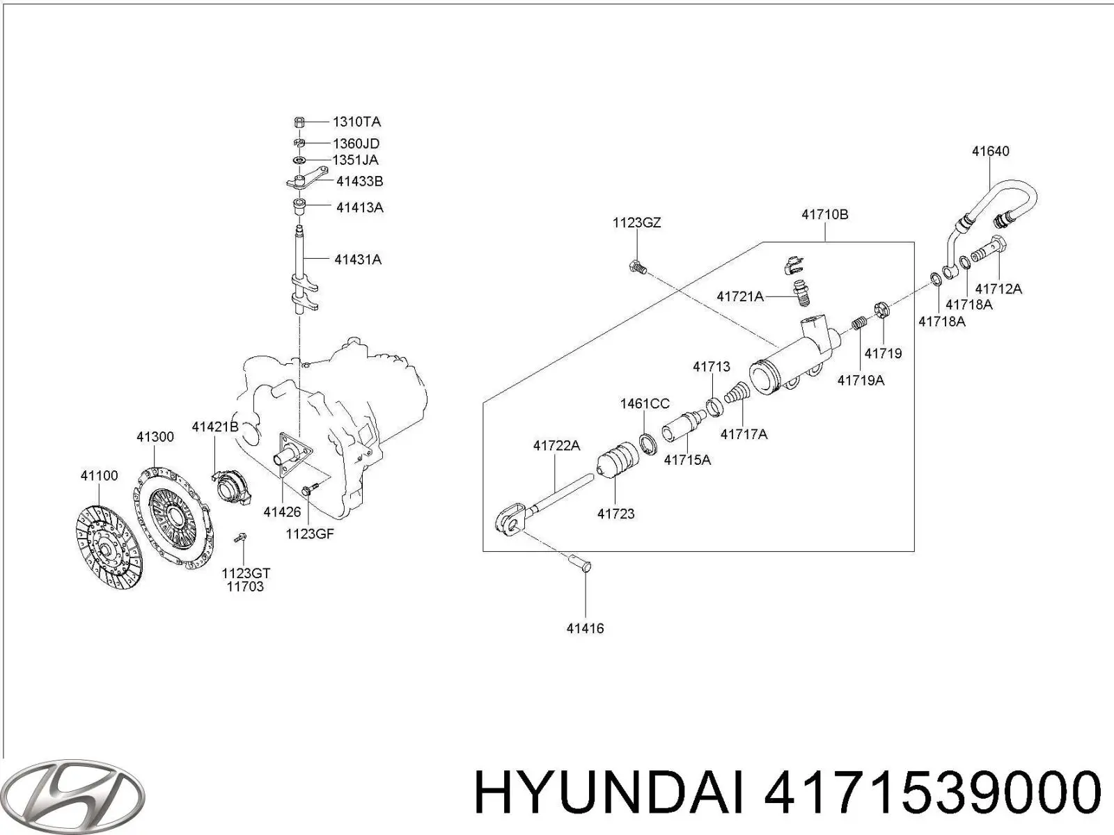  4171539000 Hyundai/Kia