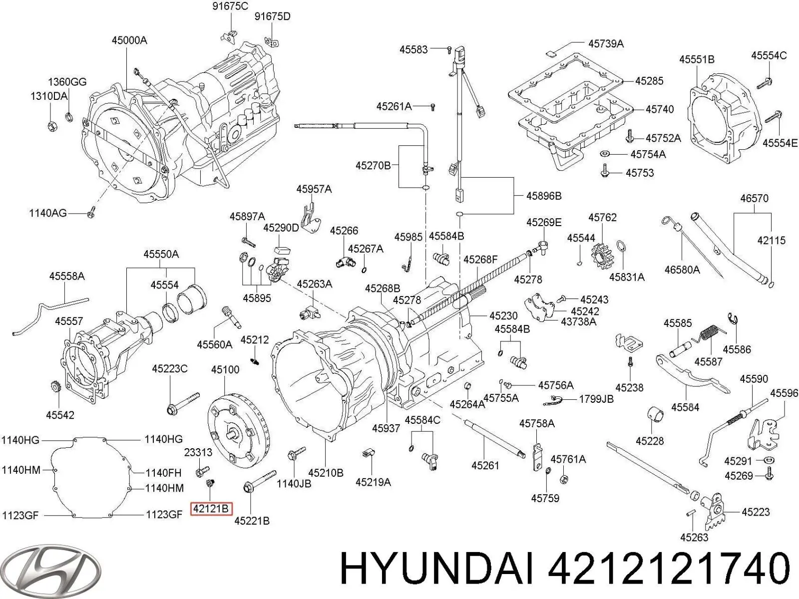 4212121740 Hyundai/Kia 