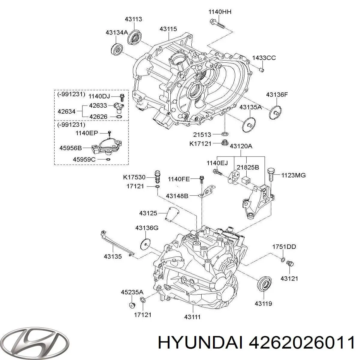  4262026011 Hyundai/Kia