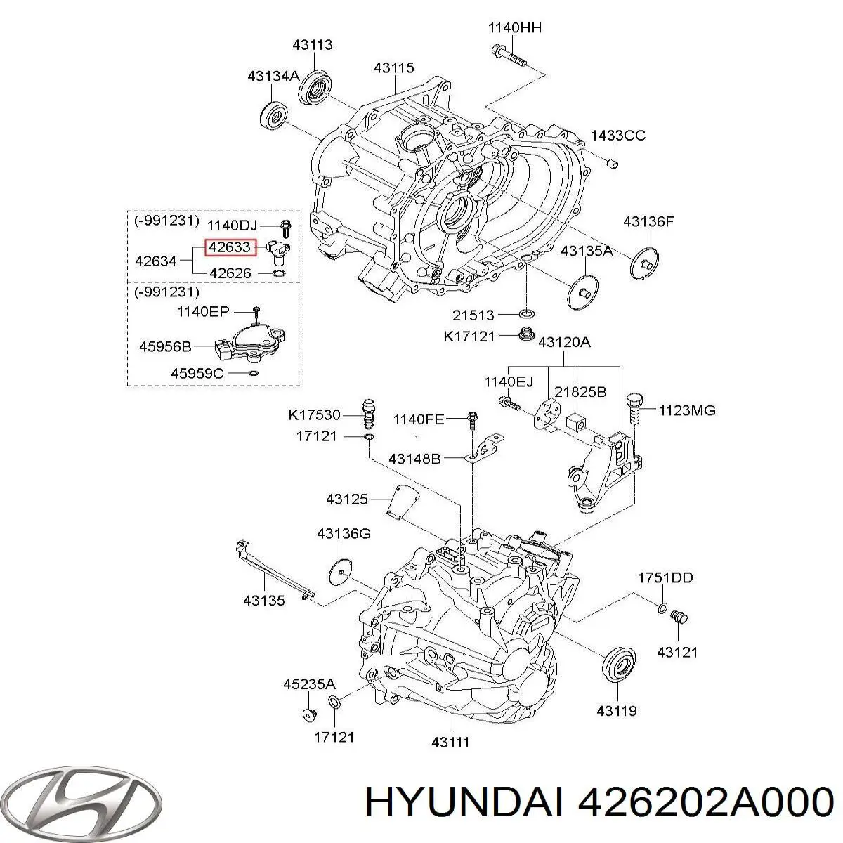  426202A000 Hyundai/Kia