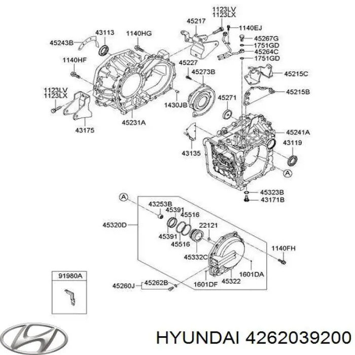 Датчик скорости Hyundai/Kia 4262039200