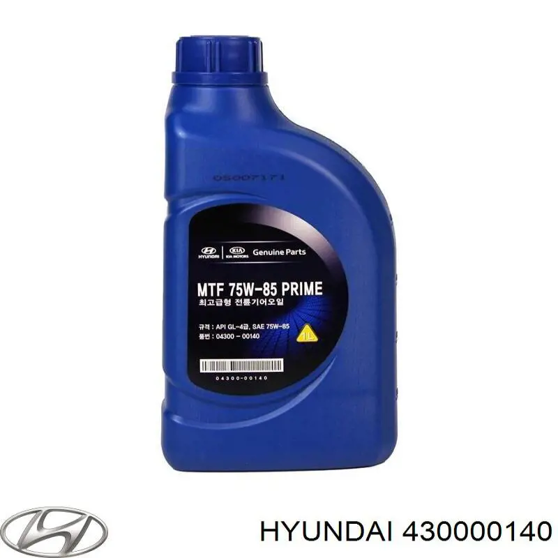  Трансмиссионное масло Hyundai/Kia (430000140)