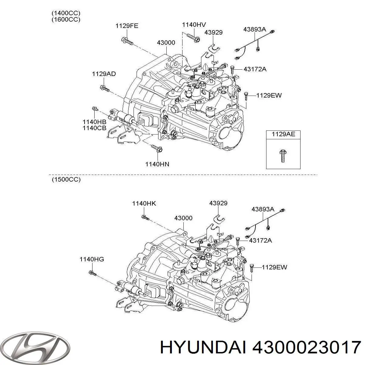 4300023017 Hyundai/Kia 