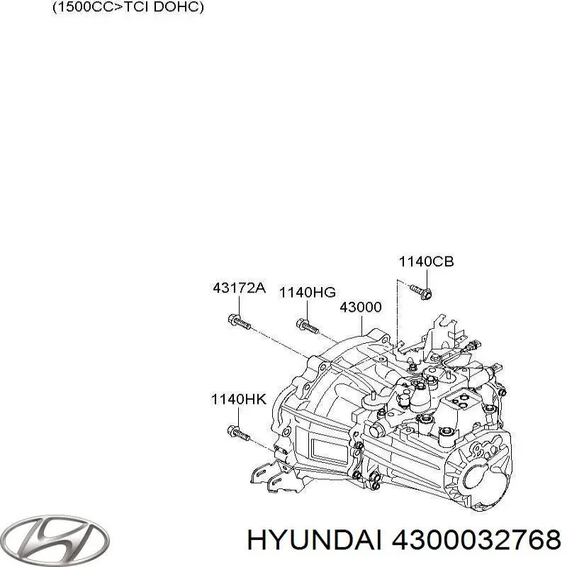 Купить 4300032768 Hyundai/Kia МКПП в сборе