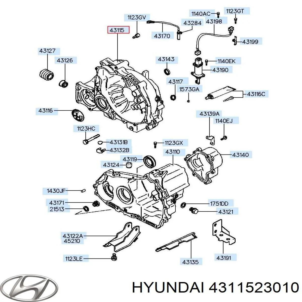 4311523010 Hyundai/Kia 