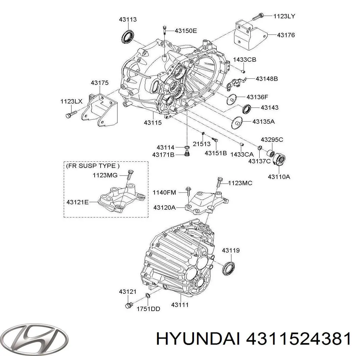 4311524381 Hyundai/Kia 