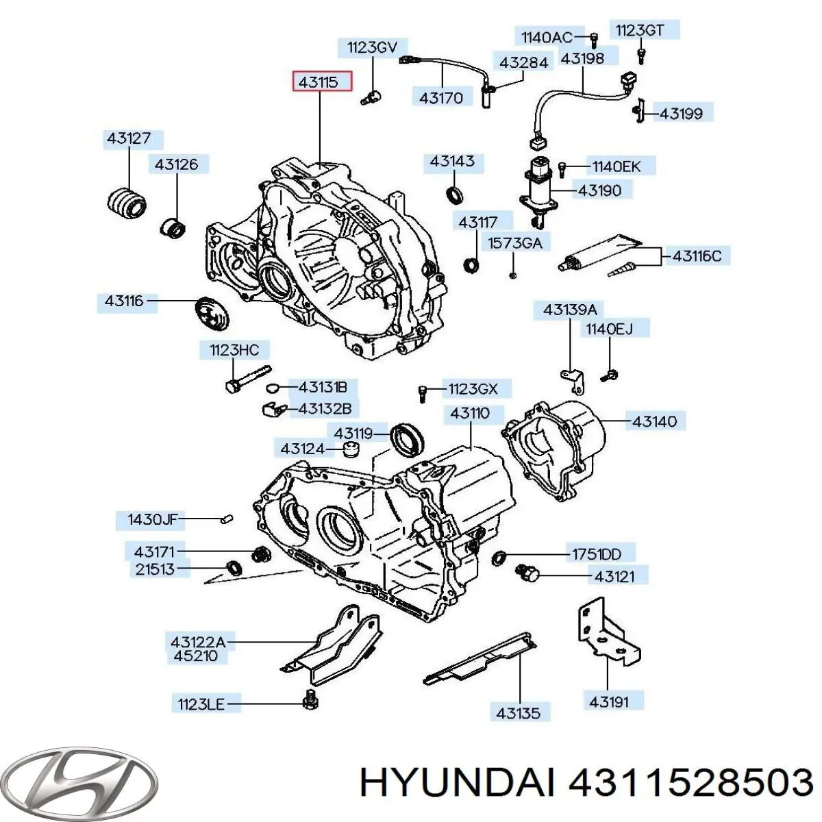  4311528503 Hyundai/Kia