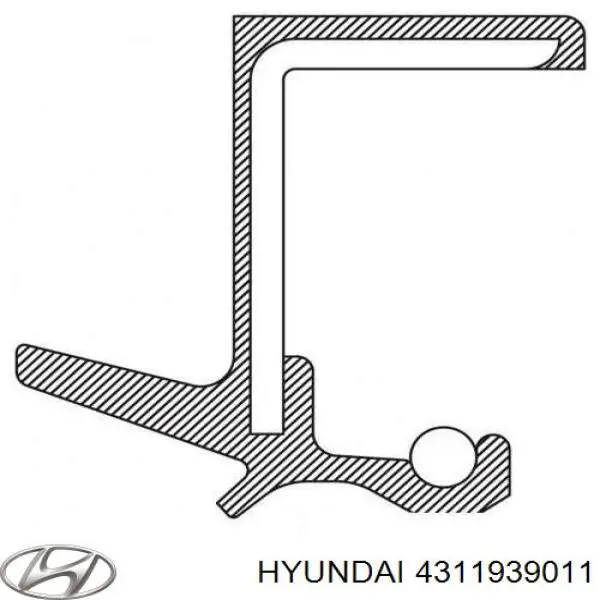 Купить 4311939011 Hyundai/Kia Сальник полуоси