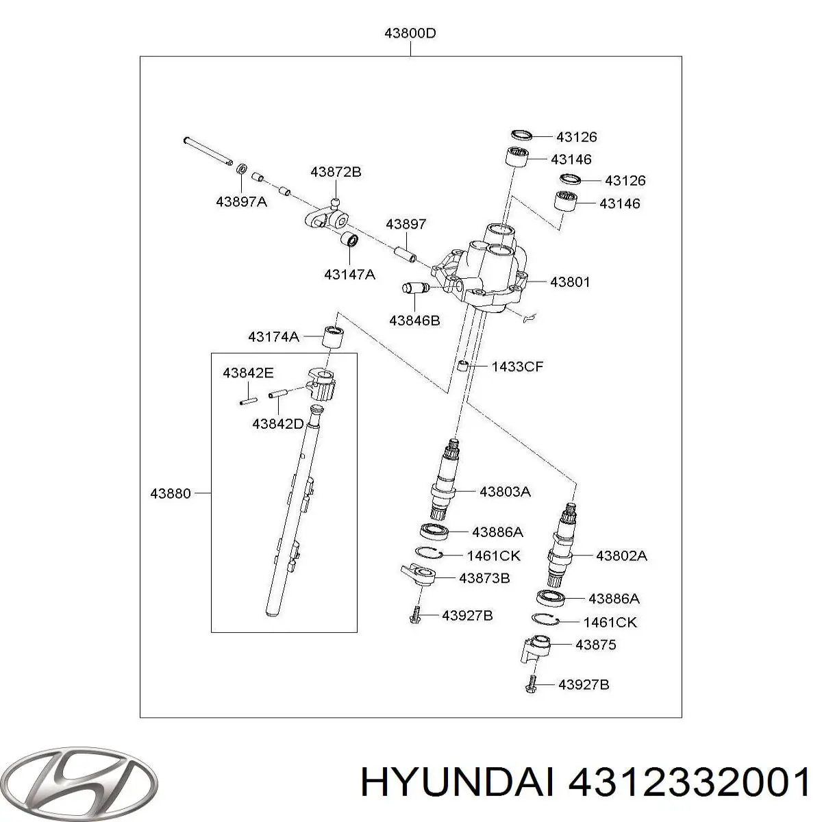 4312332001 Hyundai/Kia 