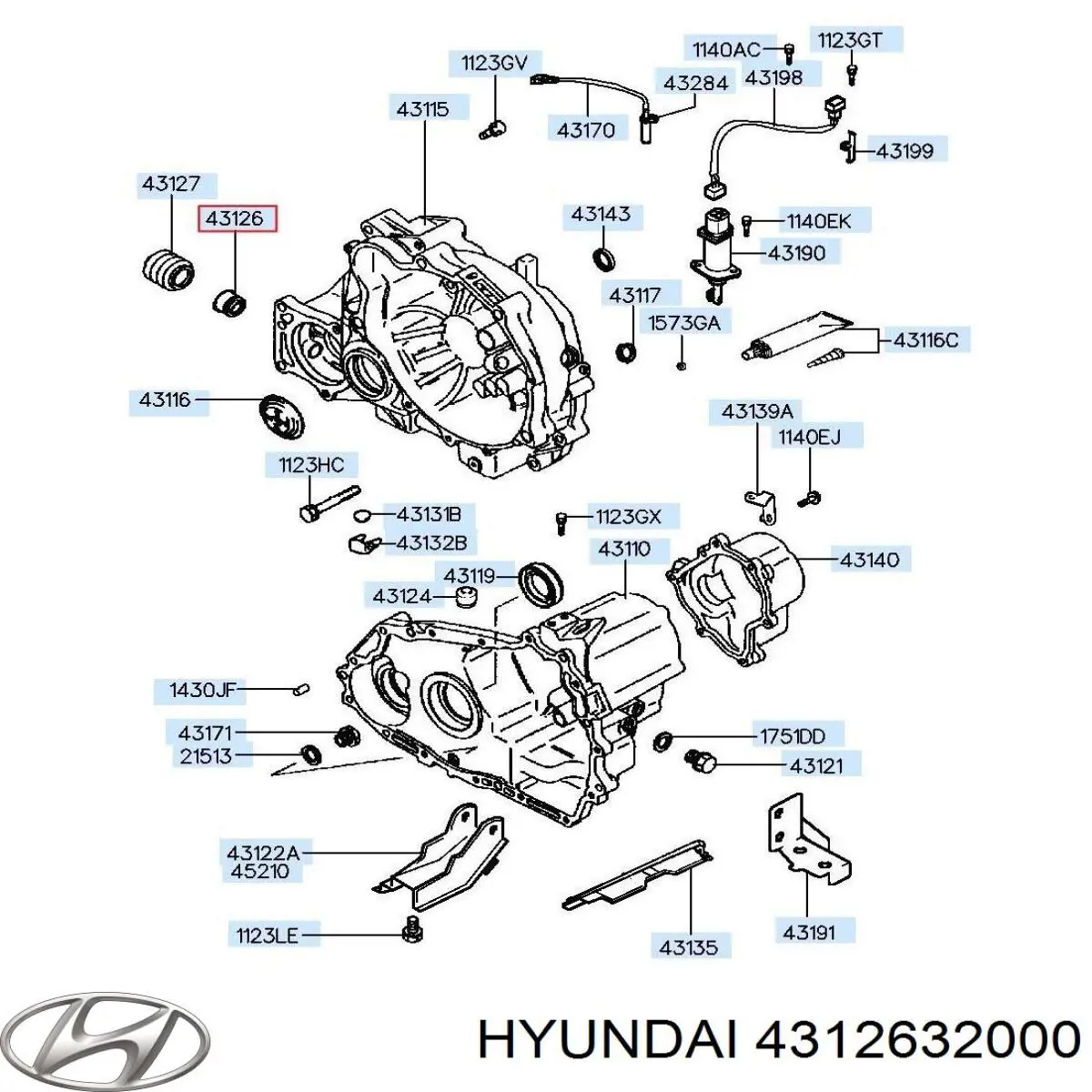 4312632000 Hyundai/Kia 