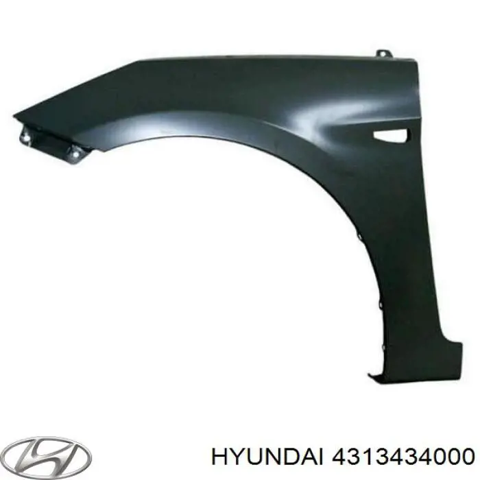 Сальник АКПП/КПП (входного/первичного вала) Hyundai/Kia 4313434000