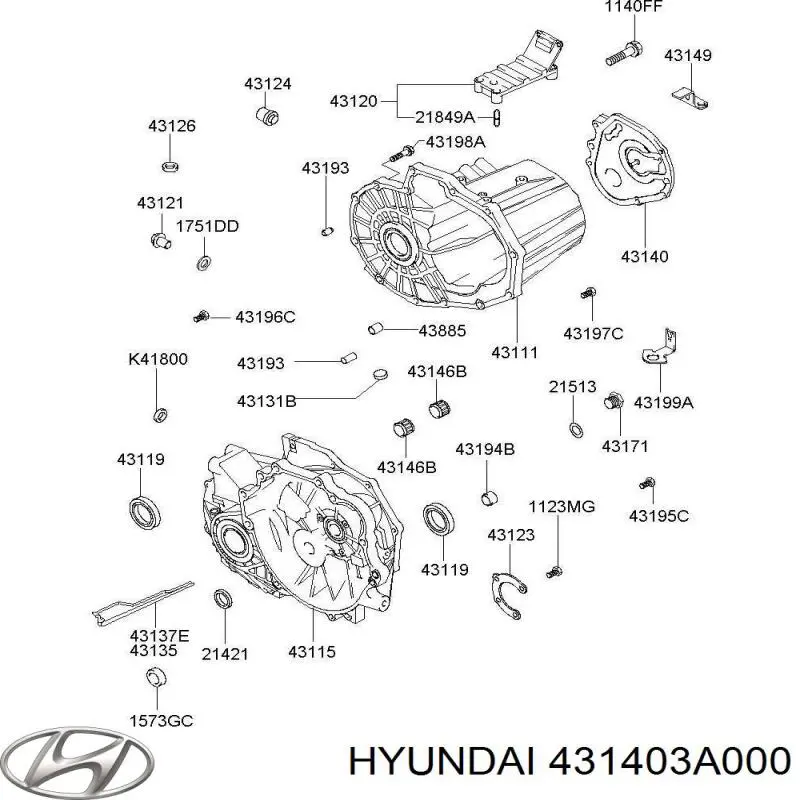 431403A000 Hyundai/Kia 