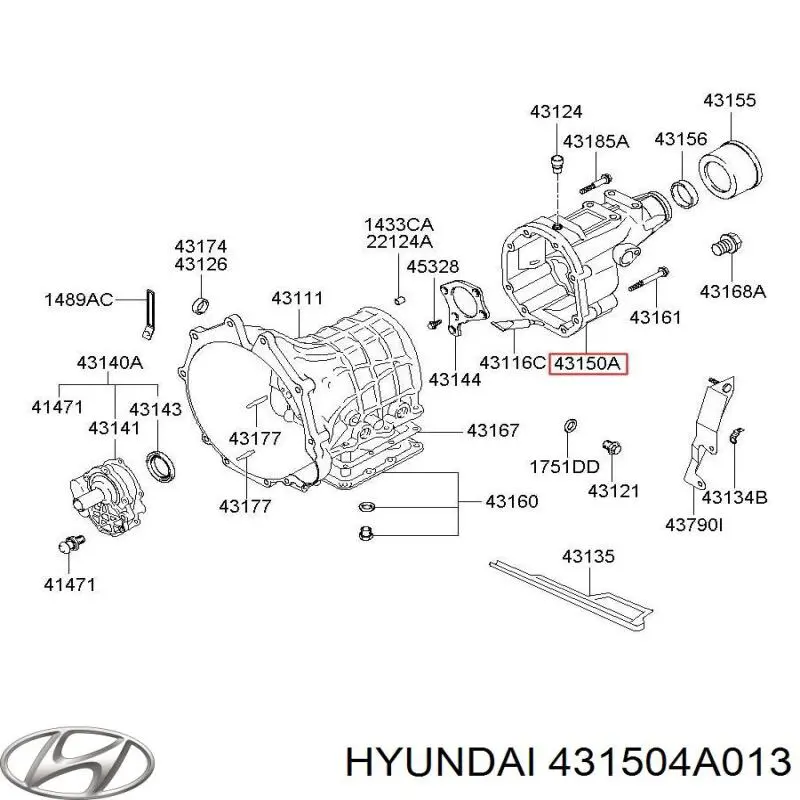 431504A013 Hyundai/Kia 