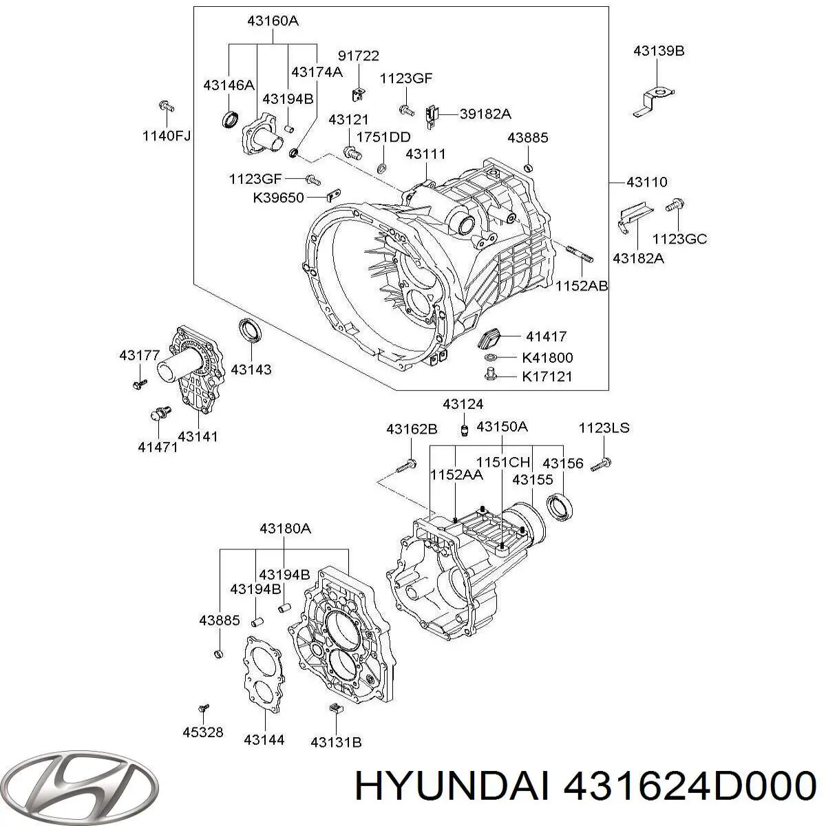 431624D000 Hyundai/Kia 