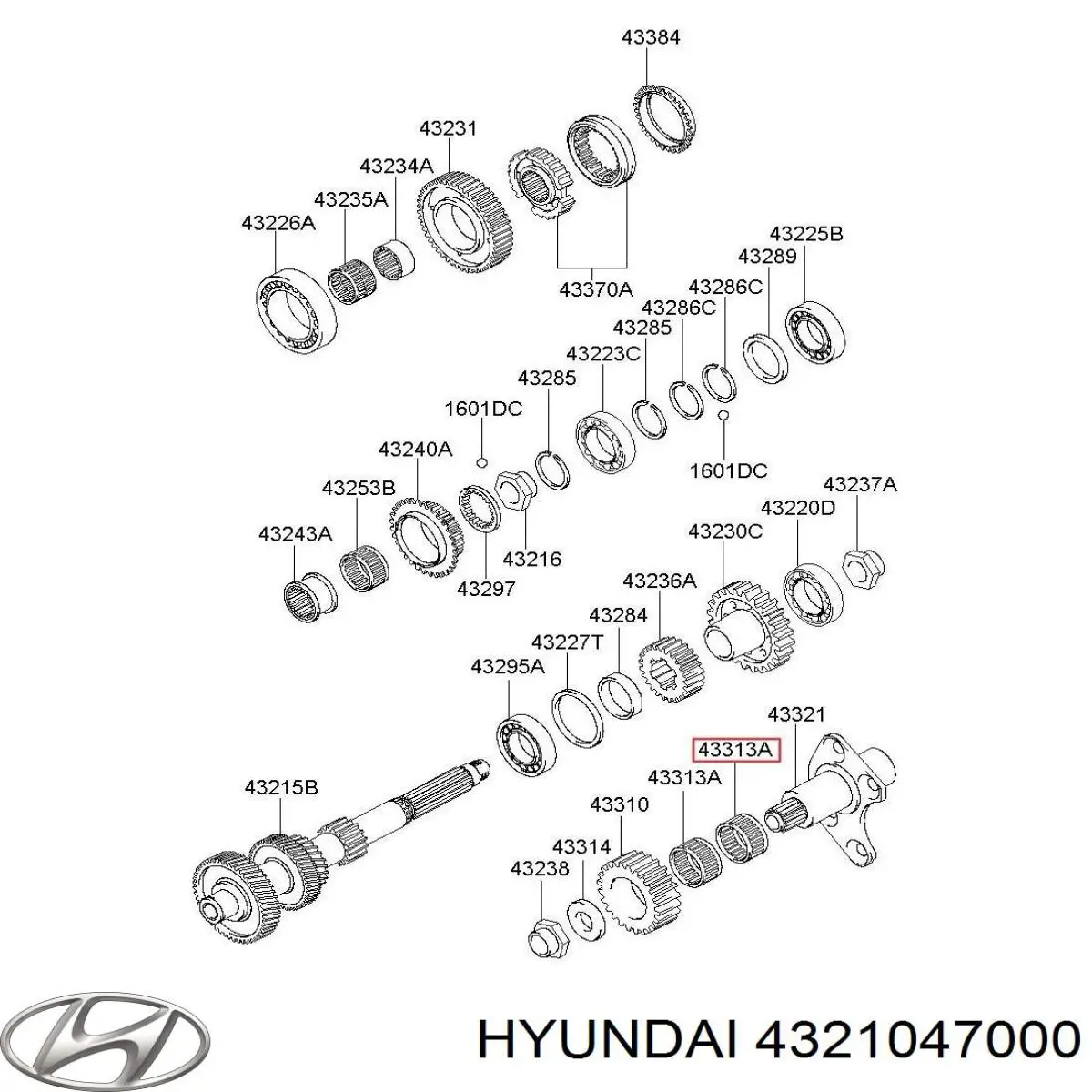 4321047000 Hyundai/Kia 