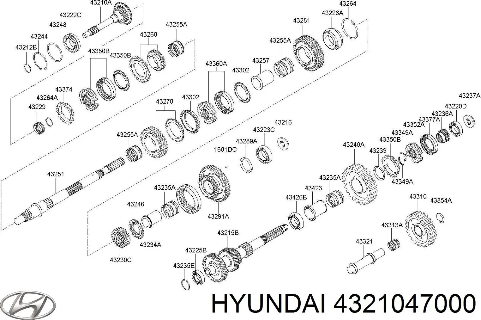  4321047000 Hyundai/Kia