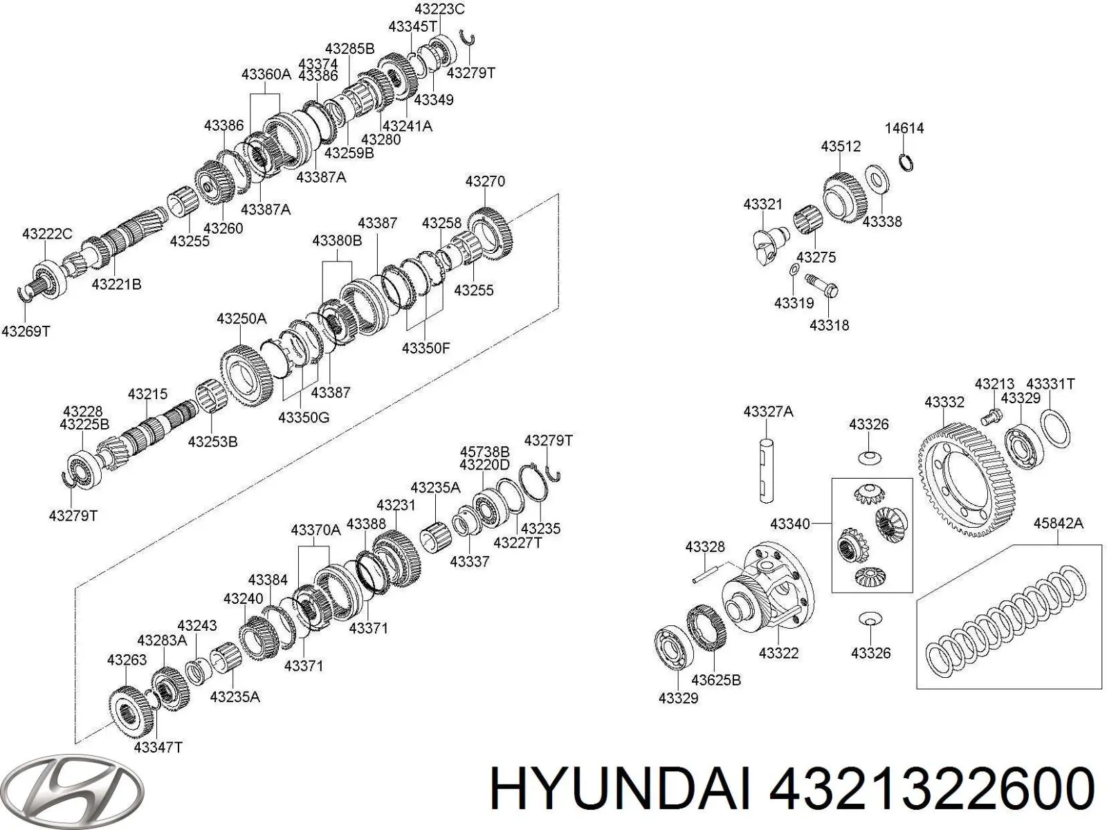 4321322600 Hyundai/Kia 