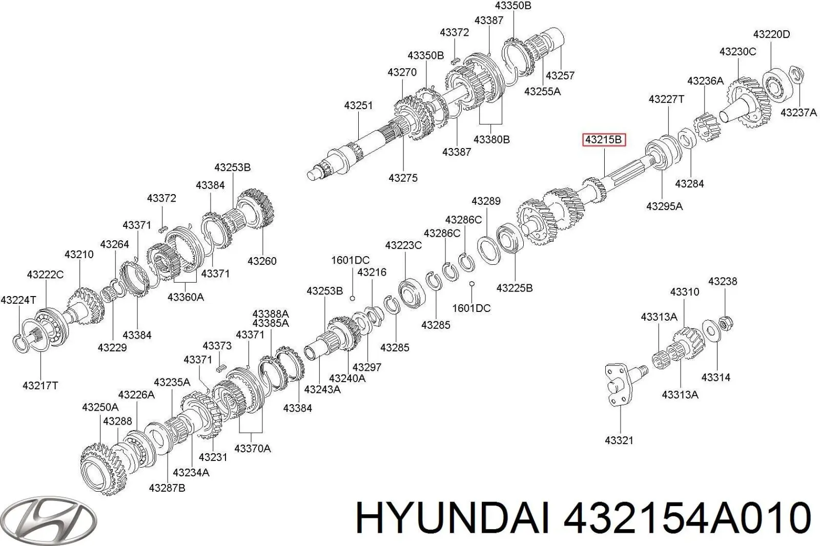 432154A010 Hyundai/Kia 