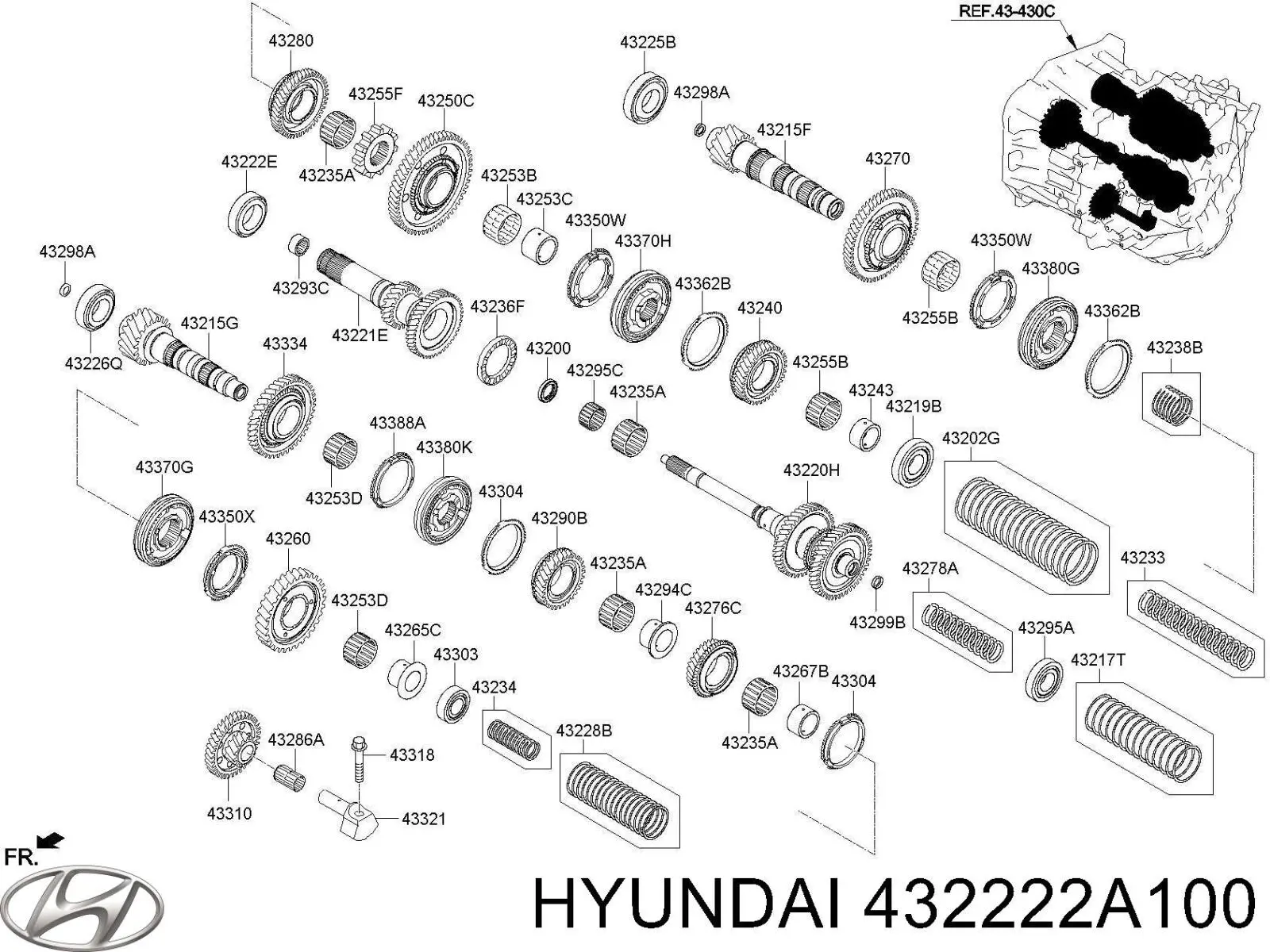 432222A100 Hyundai/Kia 