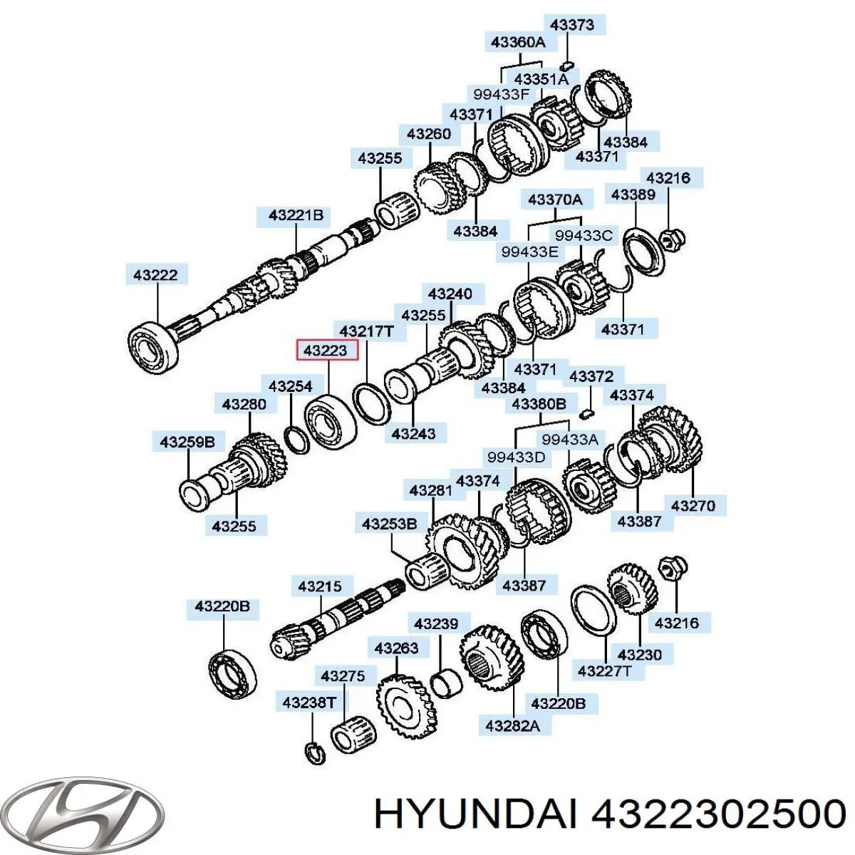 4322302528 Hyundai/Kia 