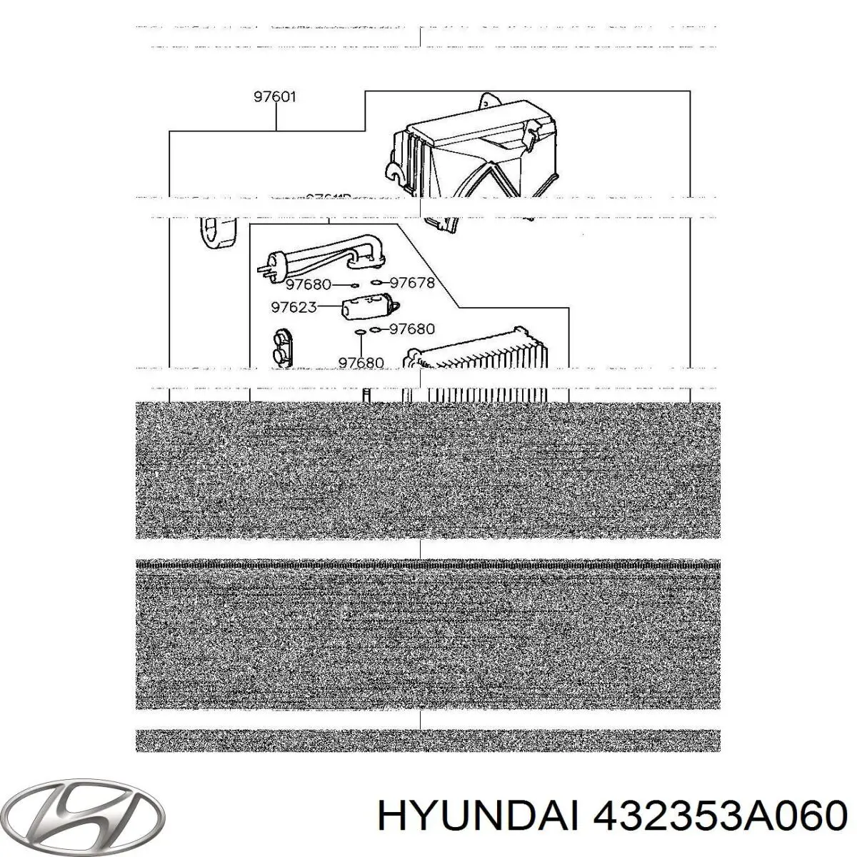 Купить 432353A060 Hyundai/Kia 