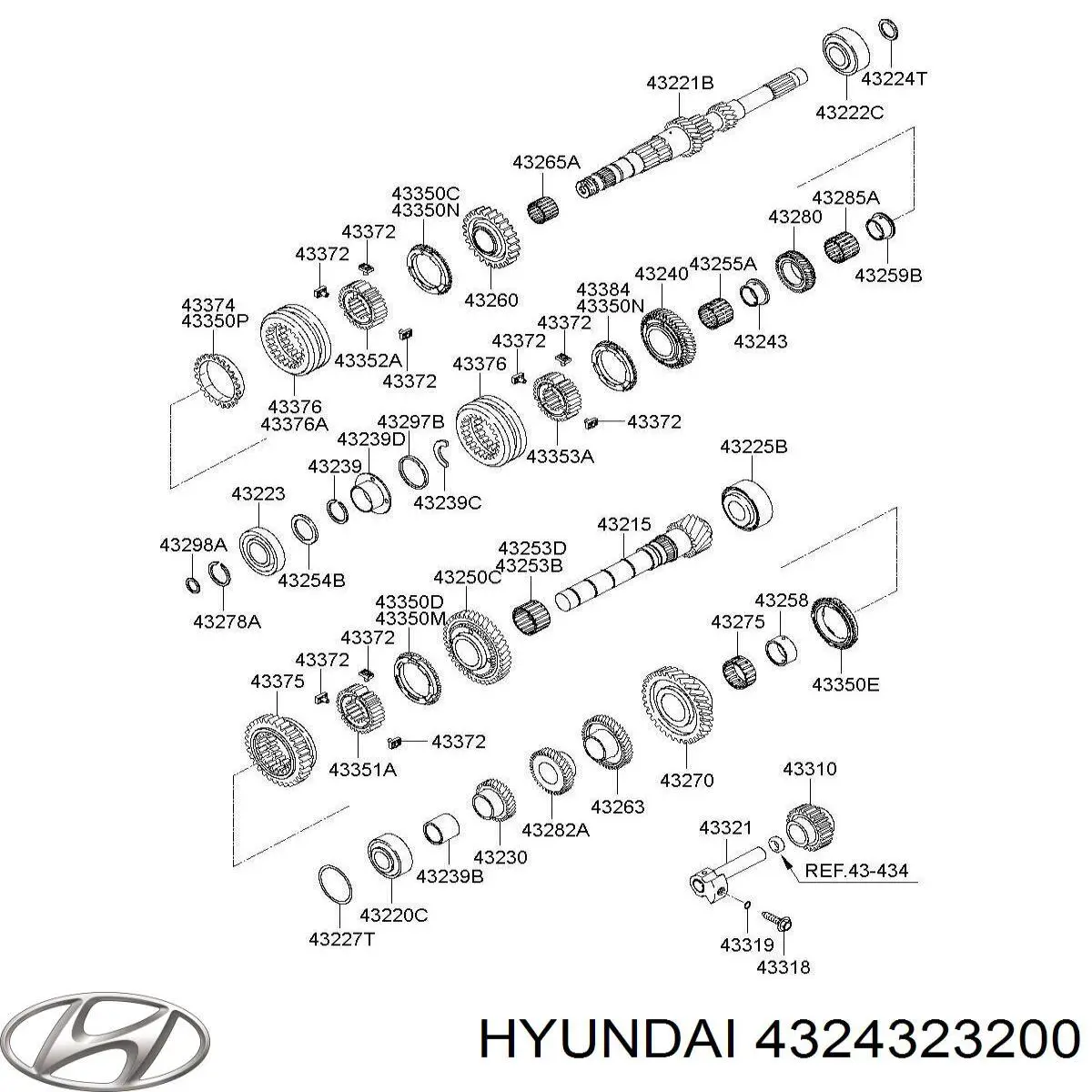 4324323200 Hyundai/Kia 