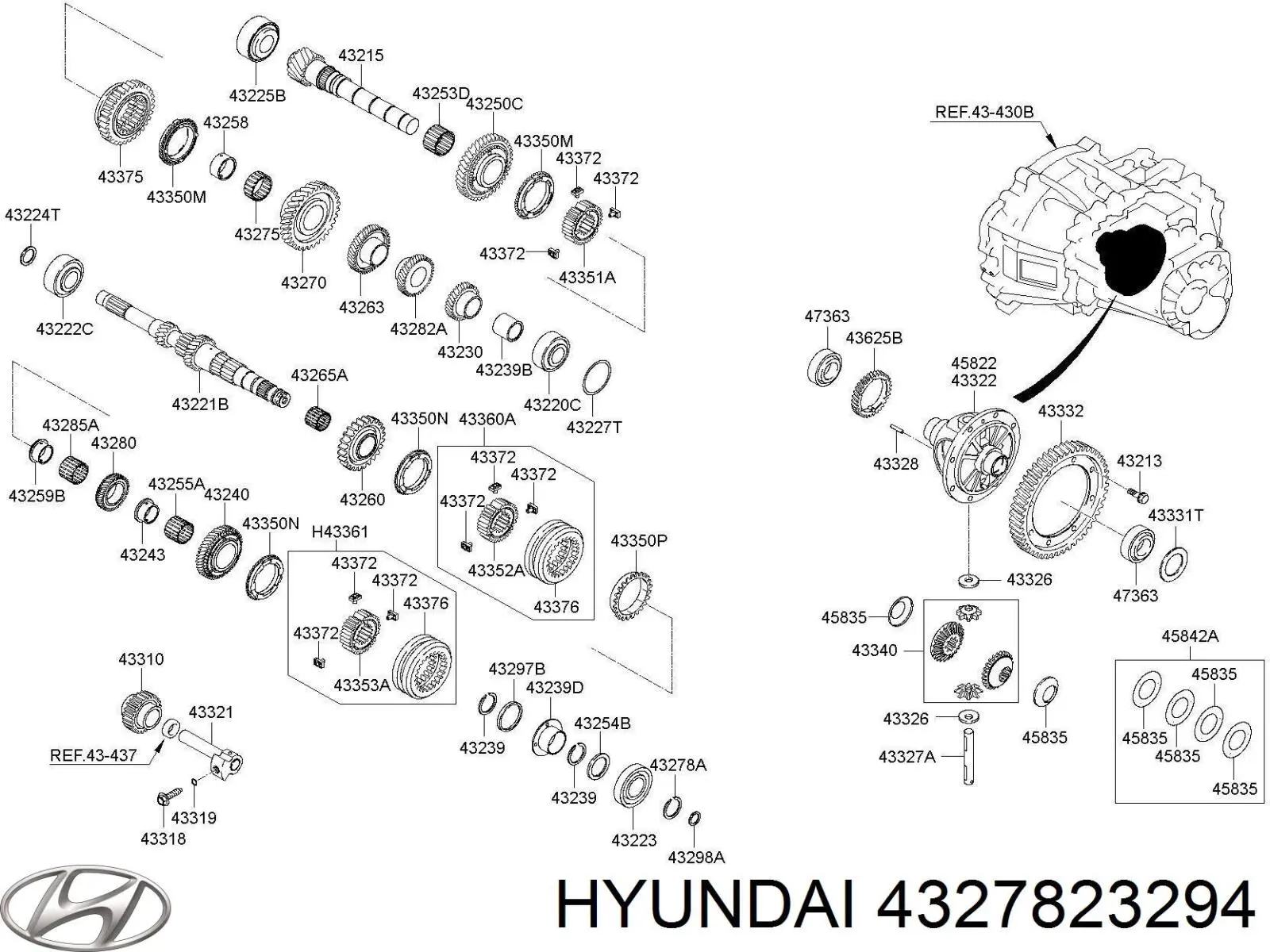 4327823294 Hyundai/Kia