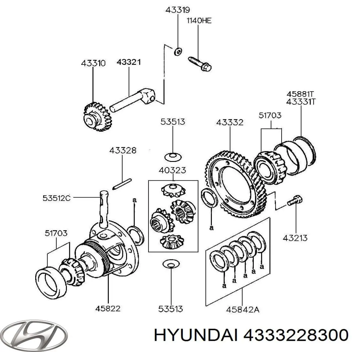  4333228300 Hyundai/Kia