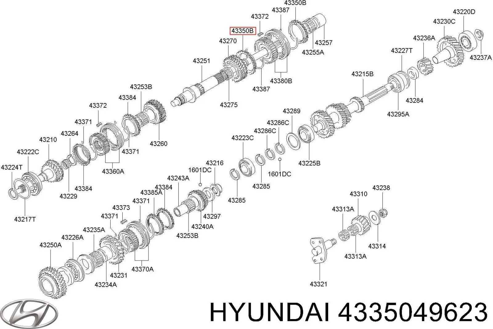  Hyundai/Kia 4335049623 цена, от 56.63 USD
