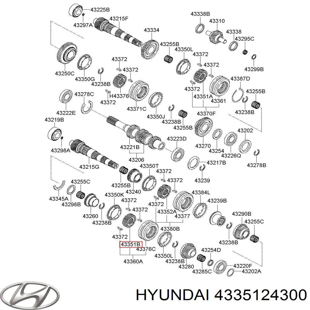 4335124300 Hyundai/Kia 