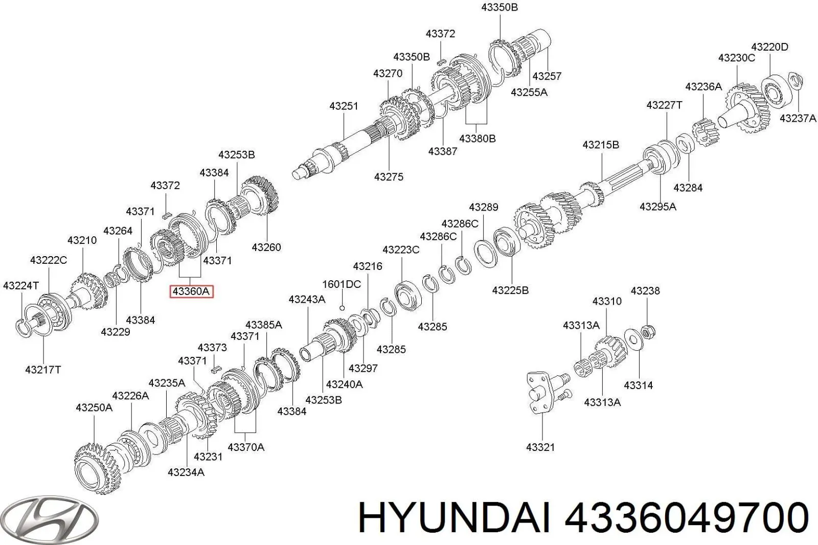 4336049700 Hyundai/Kia 