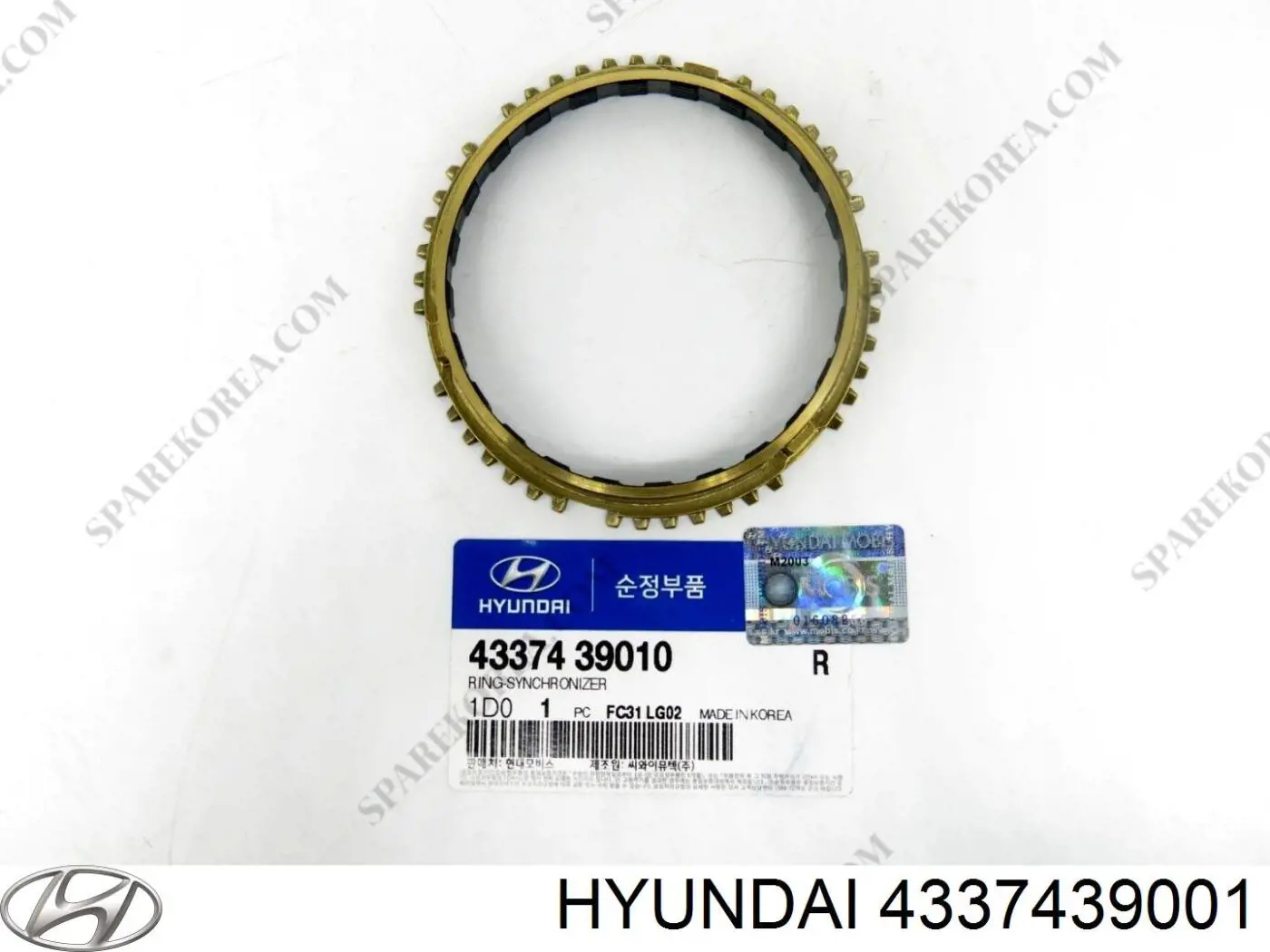 Купить 4337439010 Hyundai/Kia Кольцо синхронизатора