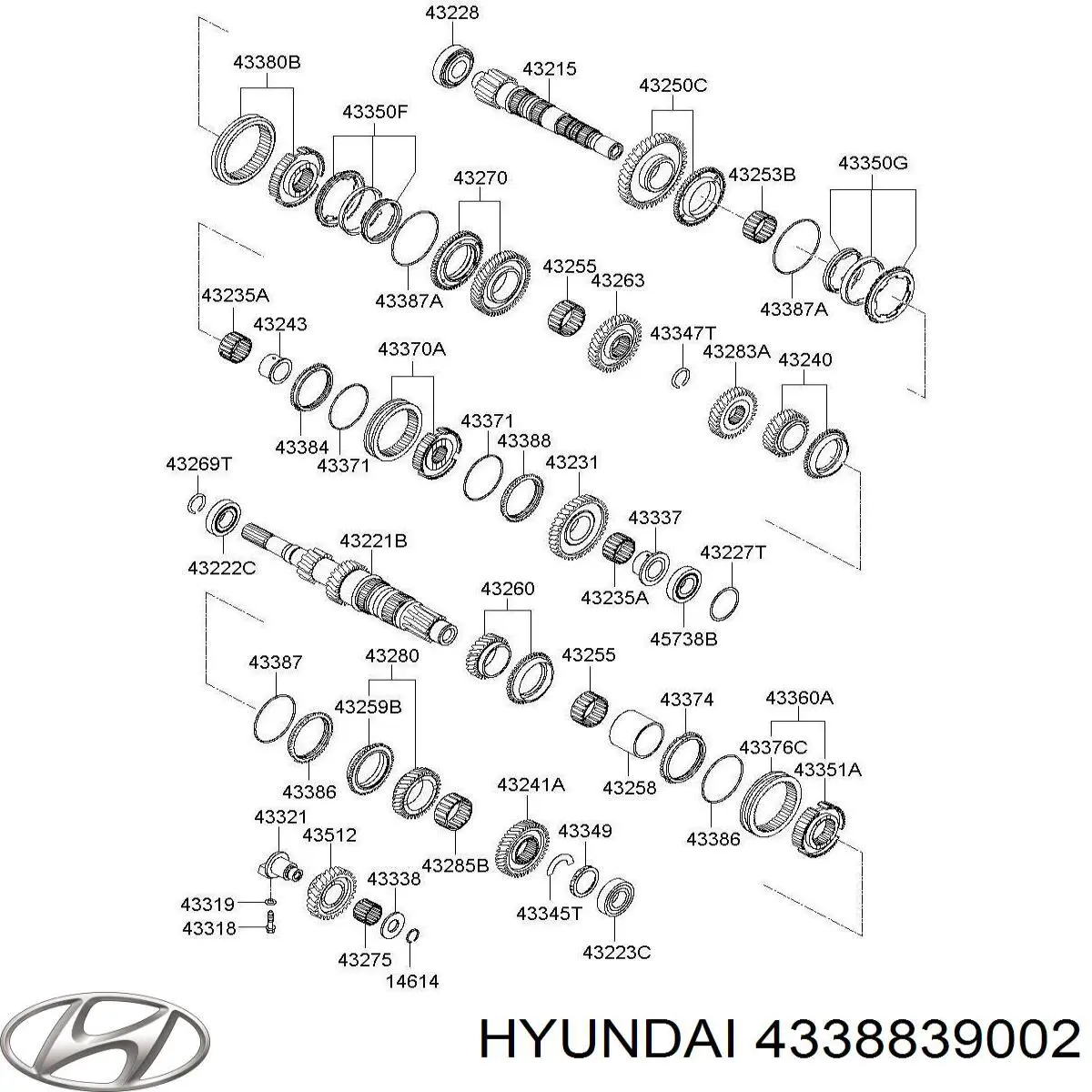  4338839002 Hyundai/Kia