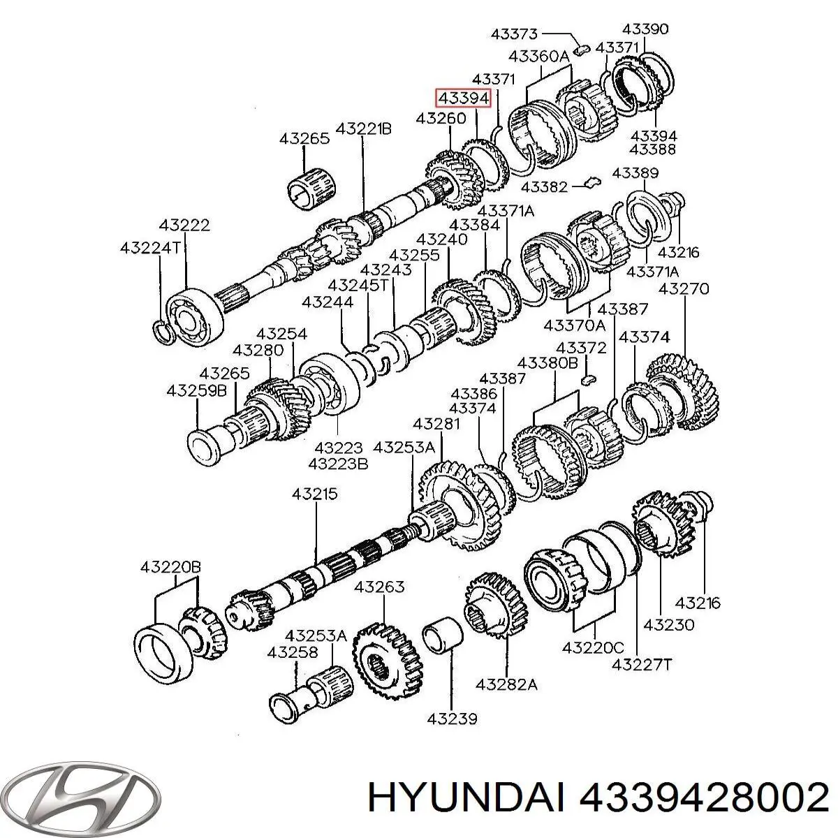 4339428002 Hyundai/Kia 